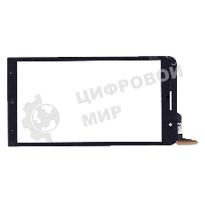 Сенсорное стекло (тачскрин) для Asus ZenFone 6 A600CG/A601CG, черное