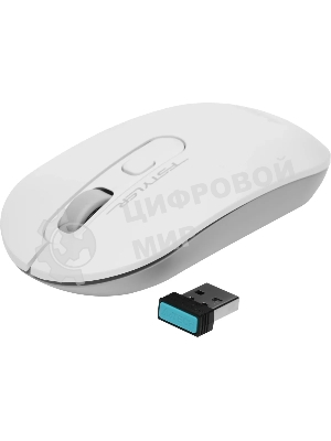 Мышь беспроводная A4Tech Fstyler FG20S белый/серый, 2000 dpi, радиоканал, USB, кнопки - 3