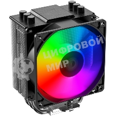 Кулер для процессора ID-COOLING SE-903-XT FRGb черный 92мм алюминий/медь 2200rpm 26db 4-pin 130W 123мм