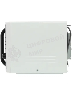 Микроволновая печь Samsung MG23K3515AW/BW белый/черный, 23 л, 800 Вт, переключатели - кнопки, поворотный механизм