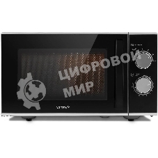 Микроволновая печь Vitek VT-MW0823 серебристый/черный, 23 л, 900 Вт, переключатели - поворотный механизм