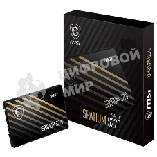 Накопитель SSD MSI SPATIUM S270, 240Gb, 2.5