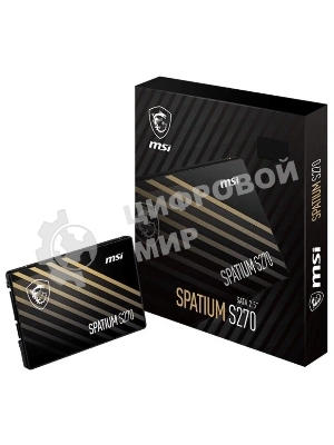 Накопитель SSD MSI SPATIUM S270, 240Gb, 2.5