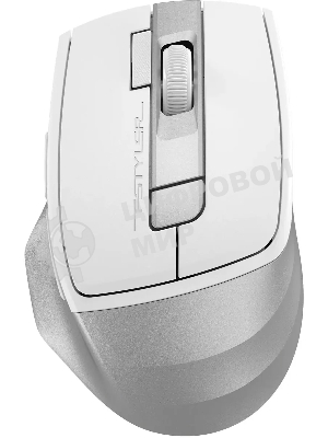 Мышь беспроводная A4Tech Fstyler FB45CS Air белый/серебристый, 2000 dpi, радиоканал, Bluetooth, USB, кнопки - 7