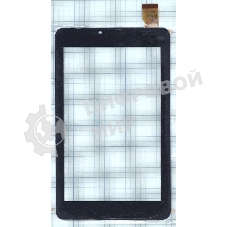 Сенсорное стекло (тачскрин) FHF70040, черное