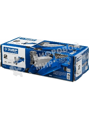 Домкрат Зубр 43053-2гидравлический подкатной t30 2т 135-330мм профессионал