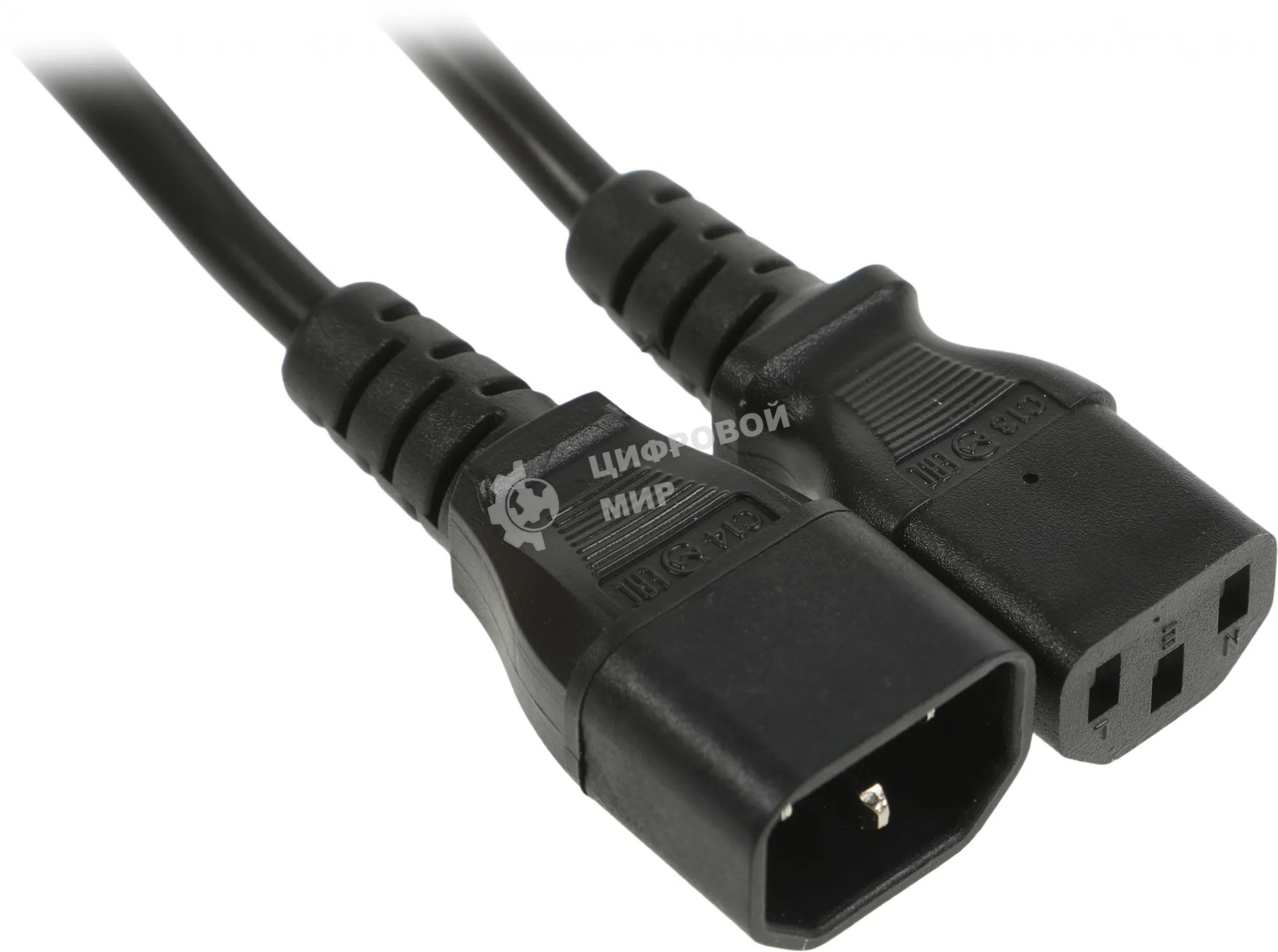 Шнур сетевой Rexant IEC 320 C13 – IEC 320 C14 3x1,0мм², 5 м