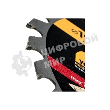 Пильный диск по дереву с гвоздями Denzel ф190 х 30 мм, 24 зубов