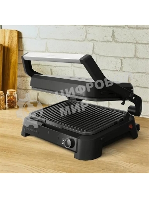 Электрогриль Tefal GC520DE0, черный/серебристый 1510002834