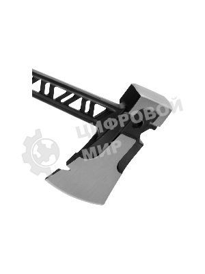 Топор цельнокованый Denzel 600 г, двухкомпонентная обрезиненная рукоятка