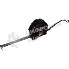 Рулетка Matrix 5мх19мм обрезиненный корпус, черный