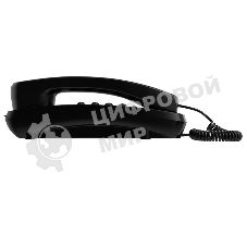 Телефон проводной Maxvi CS-01 черный