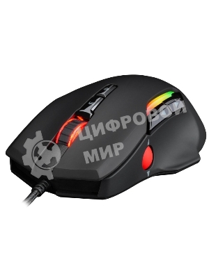 Мышь проводная Jet.A Panteon PS150 черный, 6200 dpi, USB, кнопки - 9