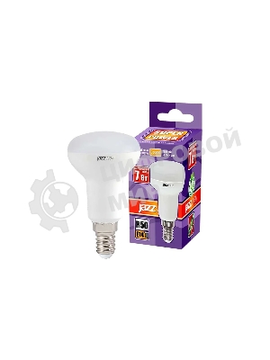 Лампа светодиодная JazzWay PLED-SP R50 7Вт 3000К теплый белый E14 540лм 230В