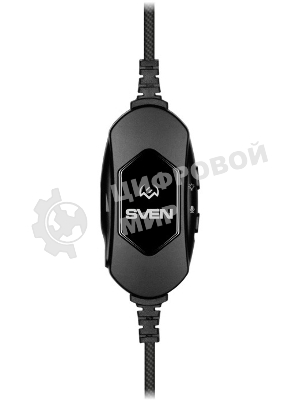 Наушники с микрофоном SVEN AP-U1100MV черный 2.2м мониторные оголовье