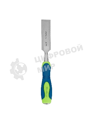 Долото-стамеска Сибртех, 30 мм, двухкомпонентная рукоятка