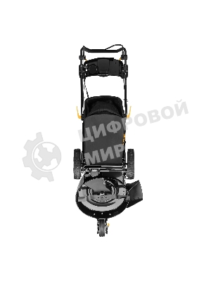 Бензиновая газонокосилка Denzel GLT-460SP-T, Trike 150 см3, 46 см, привод, панель, 60л