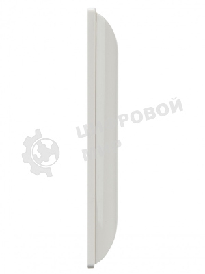 Рамка 2-местная IEK BRITE РУ-2-Бр DECOR 3D-форма белый/белый