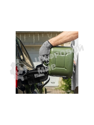 Канистра Stels для ГСМ вертикальная, 5 л., пластиковая, усиленная