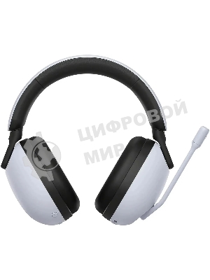 Гарнитура Sony INZONE H9 белый, беспроводная + проводная, Bluetooth, до 32 ч, подсветка