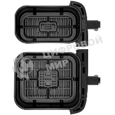 Аэрогриль Kitfort КТ-2261 черный, 2700 Вт, 8.2 л, сенсор, 8 программ