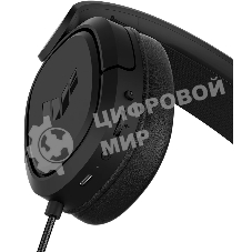 Гарнитура ASUS TUF Gaming H1 Wireless чёрный, беспроводная + проводная, USB/USB-C, до 15 ч, виртуальный 7.1, шумоподавление микрофона