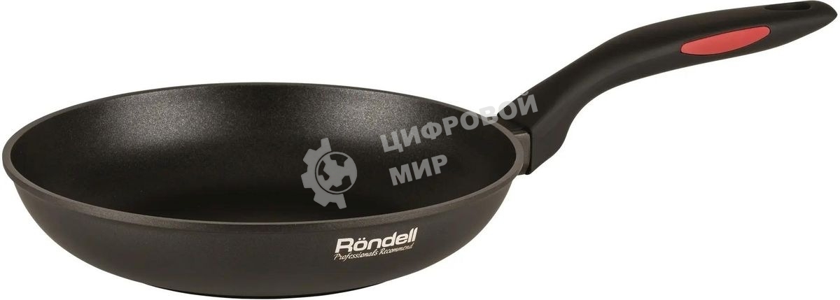 Сковорода Rondell Perfect RDA-1559, 24 см, без крышки, черный