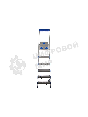 Стремянка НИКА СМ6, 6 широких ступеней