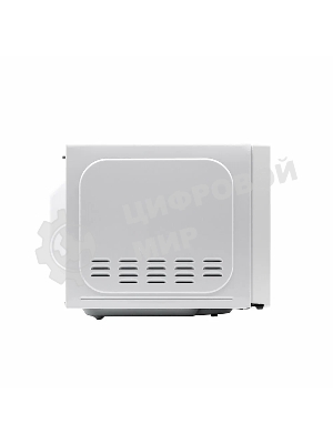 Микроволновая печь General Electronics GE-MS120W белый, 20 л, 700 Вт, переключатели - поворотный механизм