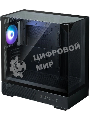 Компьютерный корпус ZALMAN P40 Prism, ATX, черный, WINDOW, 2x3.5