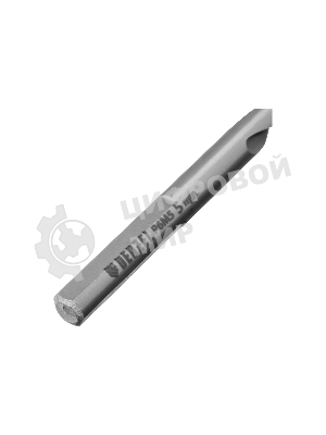 Сверло спиральное по металлу Denzel 5 x 86мм, Р6М5, Golden Tip