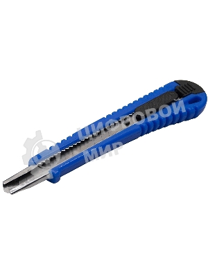 Нож канцелярский Silwerhof Daily шир.лез.9мм фиксатор усиленный пластик ассорти блистер