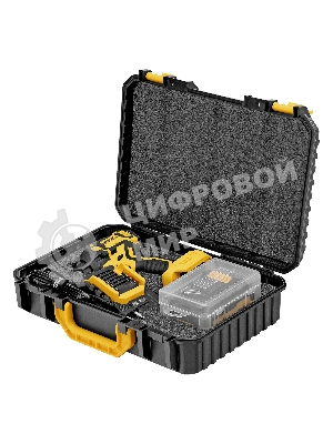 Винтоверт ударный аккумуляторный бесщет. Denzel CIDH-BL-20-270, Li-Ion, 20 В