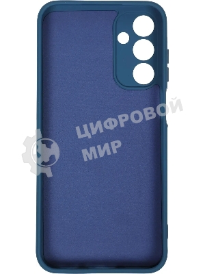 Чехол (клип-кейс) BoraSCO для Samsung Galaxy A15 Microfiber Case синий (72893)