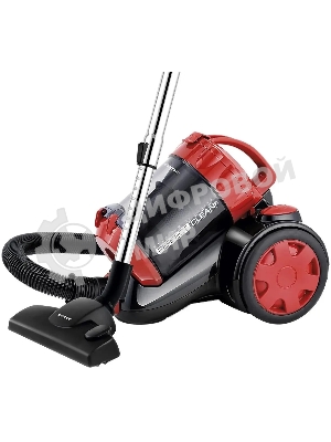 Пылесос Centek CT-2528 Red красный/черный, 350/2000 Вт, уборка сухая, пылесборник циклонный фильтр 1.5 л