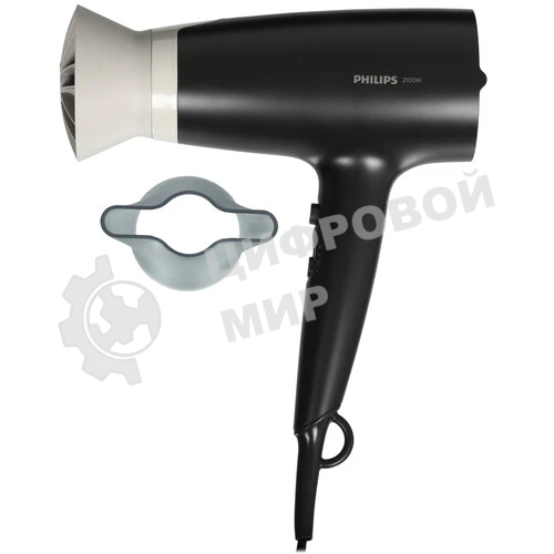 Фен Philips BHD351/10 черный, 2100 Вт, ионизация