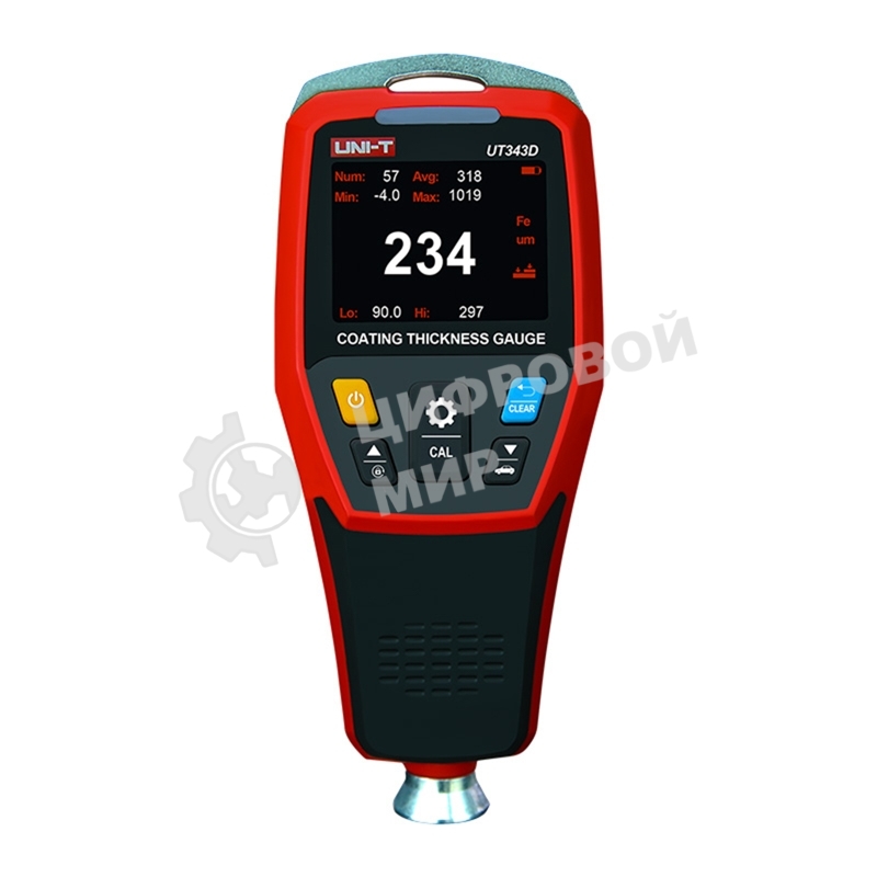 Измеритель толщины покрытия (толщиномер) UNI-T UT343D