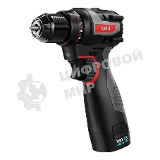 Дрель-шуруповерт Deli DE-DZ16-1D2, 16 В, 2 Ач, 45 Нм, бесщеточный