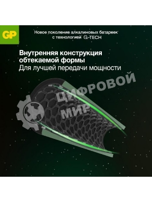 Батарейка GP 15AA21RA-2CRS4 96/384 (4шт./AA в уп-ке) (4891199226175) аналог 1276607