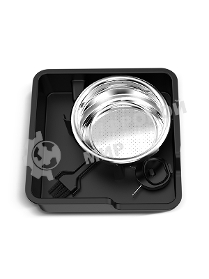 Кофеварка рожковая BQ CM5002 серебристый/черный, исп. кофе - зерновой/молотый, 2,8 л, 2400 Вт, 19 бар