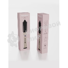 Расческа-выпрямитель для волос Redmond HS1741 бежевый/черный, 200 °C, 3 режима