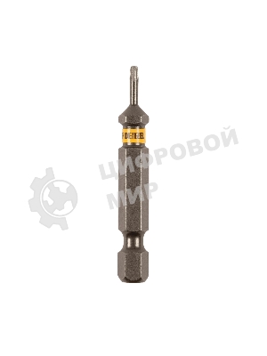 Набор бит Denzel TORX 6х50, сталь S2, шестигранный профиль, 10 шт.