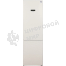 Холодильник Weissgauff WRK 2010 D Inverter NoFrost Beige Soft Close бежевый двухкамерный 309/110л морозилка снизу, No Frost