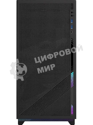 Компьютерный корпус Gigabyte Gb-AC400G черный без БП ATX 2xUSB 3.0 1xUSB3.1 audio bott PSU