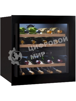 Винный шкаф LEX LWD6036BL dual zone 1-нокамерн. черный стекло (CHAT500007)