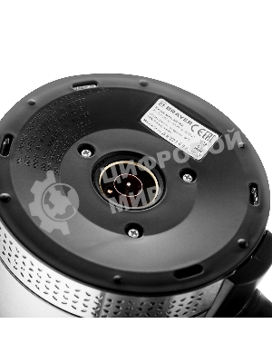 Чайник электрический BRAYER BR1060 2200 Вт, 1.7 л, стальной/черный