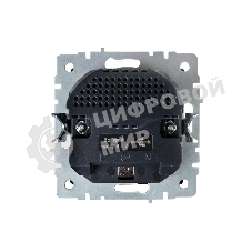 Розетка 1-местная IEK BRITE РЮш10-1-БрШ (BR-R14-16-U21-D21-K37) 16А, с USB A+A 2.1А, с заземлением, с защитными шторками, шампань