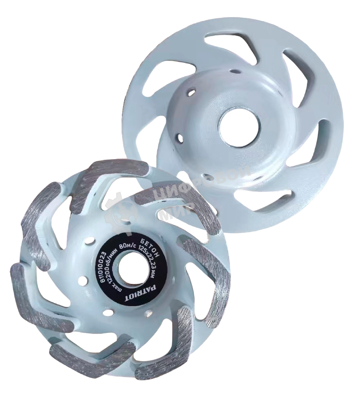 Чашка PATRIOT EXPERT алмазная L-Fast 125х22,2