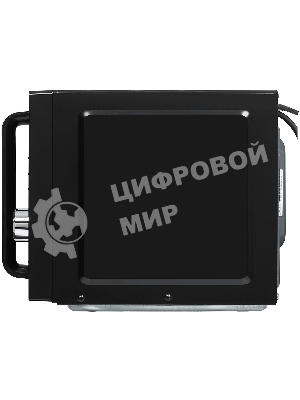 Микроволновая печь Haier HMG-DG207BA черный, 20 л, 700 Вт, переключатели - кнопки, поворотный механизм