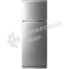 Холодильник Atlant МХМ-2835-08 серебристый двухкамерный 202/70л морозилка сверху